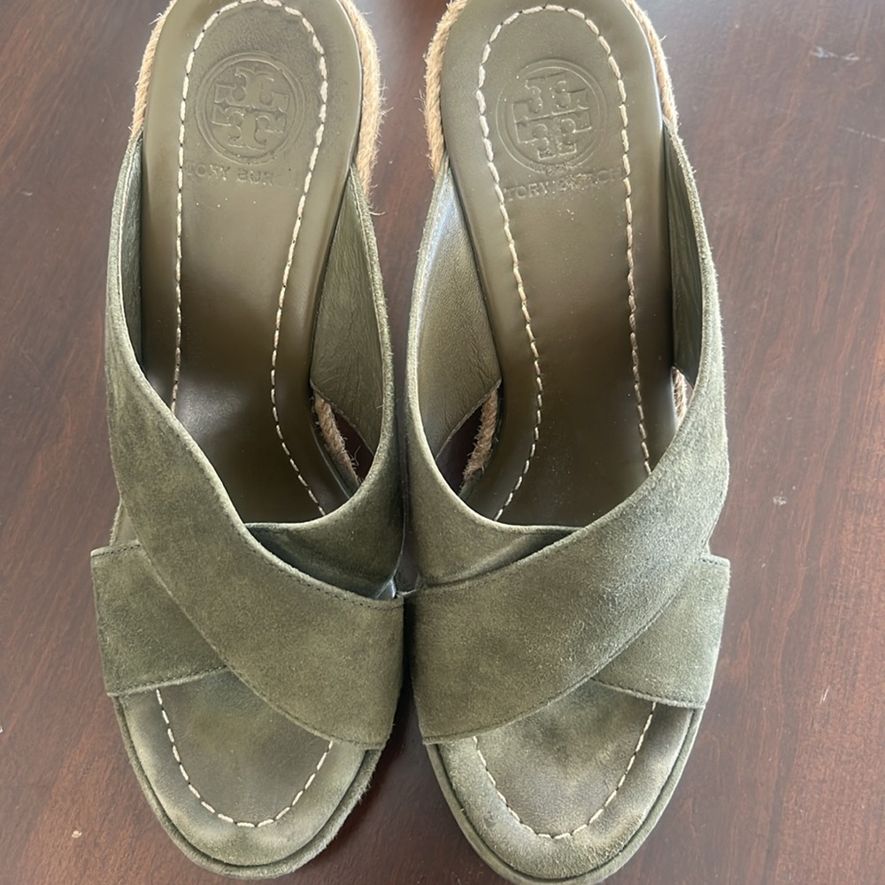 Tory Burch Suede Espadrilles - Picture 2 of 7